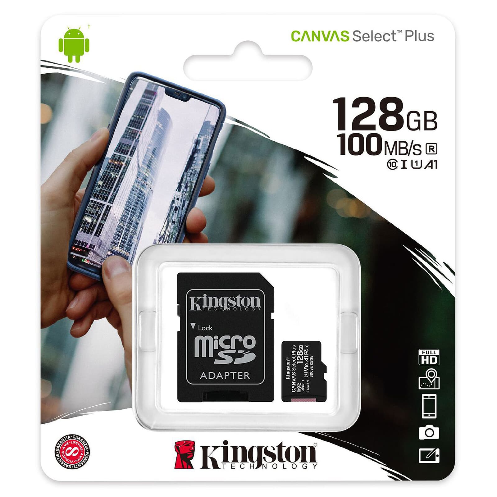 Kingston Canvas Select Plus 128GB microSD