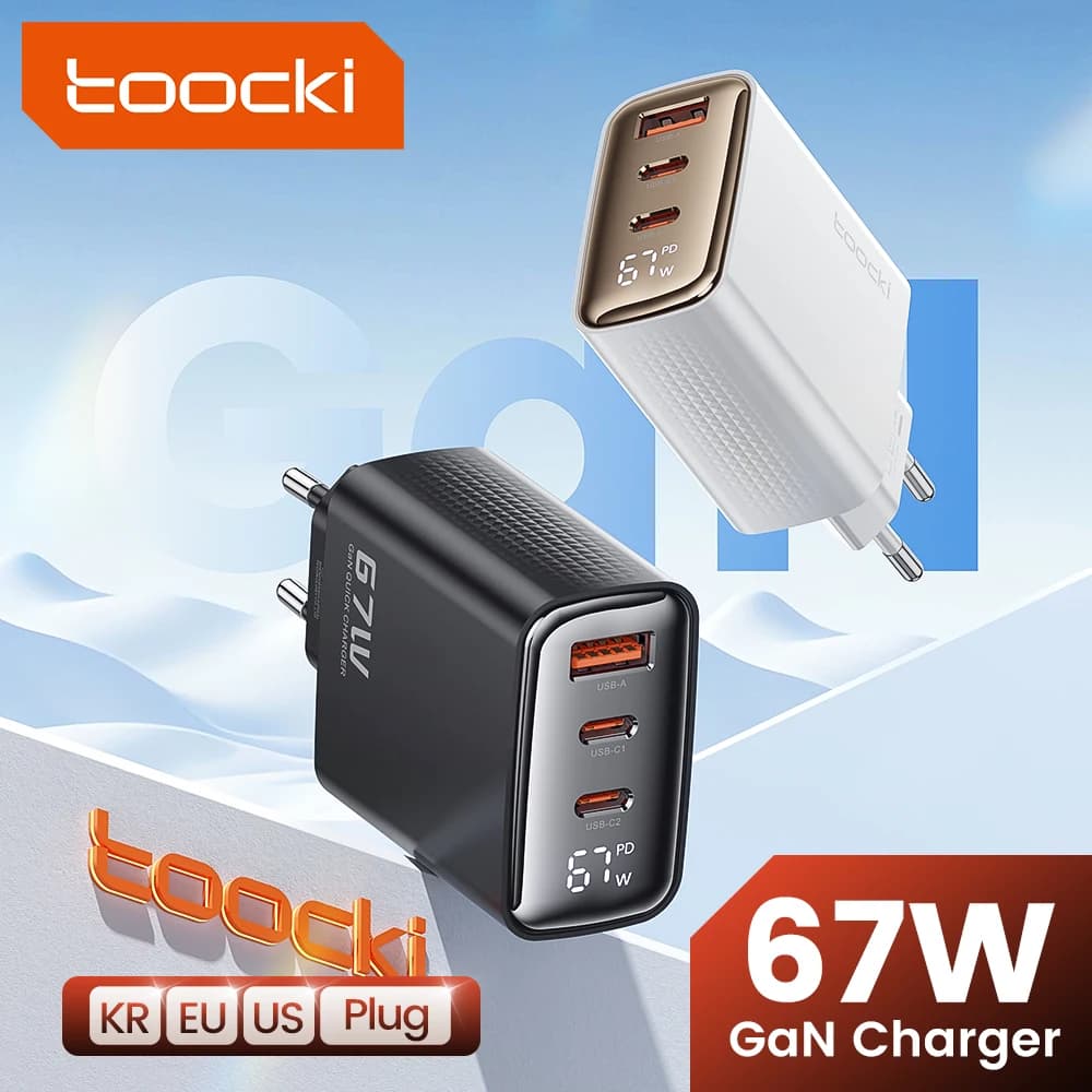 Toocki 67W GaN Fast Charger